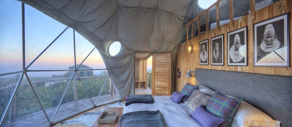 African Luxury resort suite